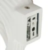 Aplique de pared Lindby Ornela, blanco, escayola, altura 29,5 cm