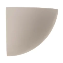 Aplique de pared Lindby Pascali, altura 13 cm, blanco, escayola