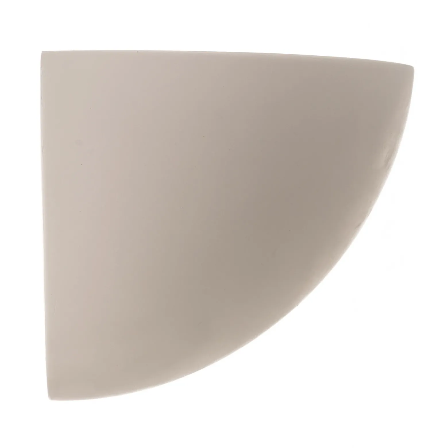 Aplique de pared Lindby Pascali, altura 13 cm, blanco, escayola