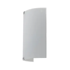 Aplique de pared Lindby «Phil», blanco, cristal, altura 21 cm