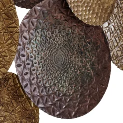 Aplique de pared Lindby Soraya, dorado/cobre, metal, 2 luces, 51cm