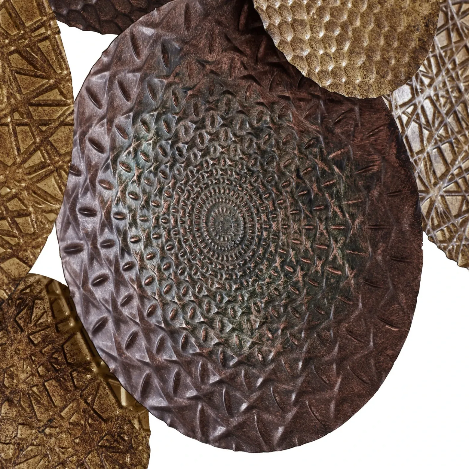 Aplique de pared Lindby Soraya, dorado/cobre, metal, 2 luces, 51cm