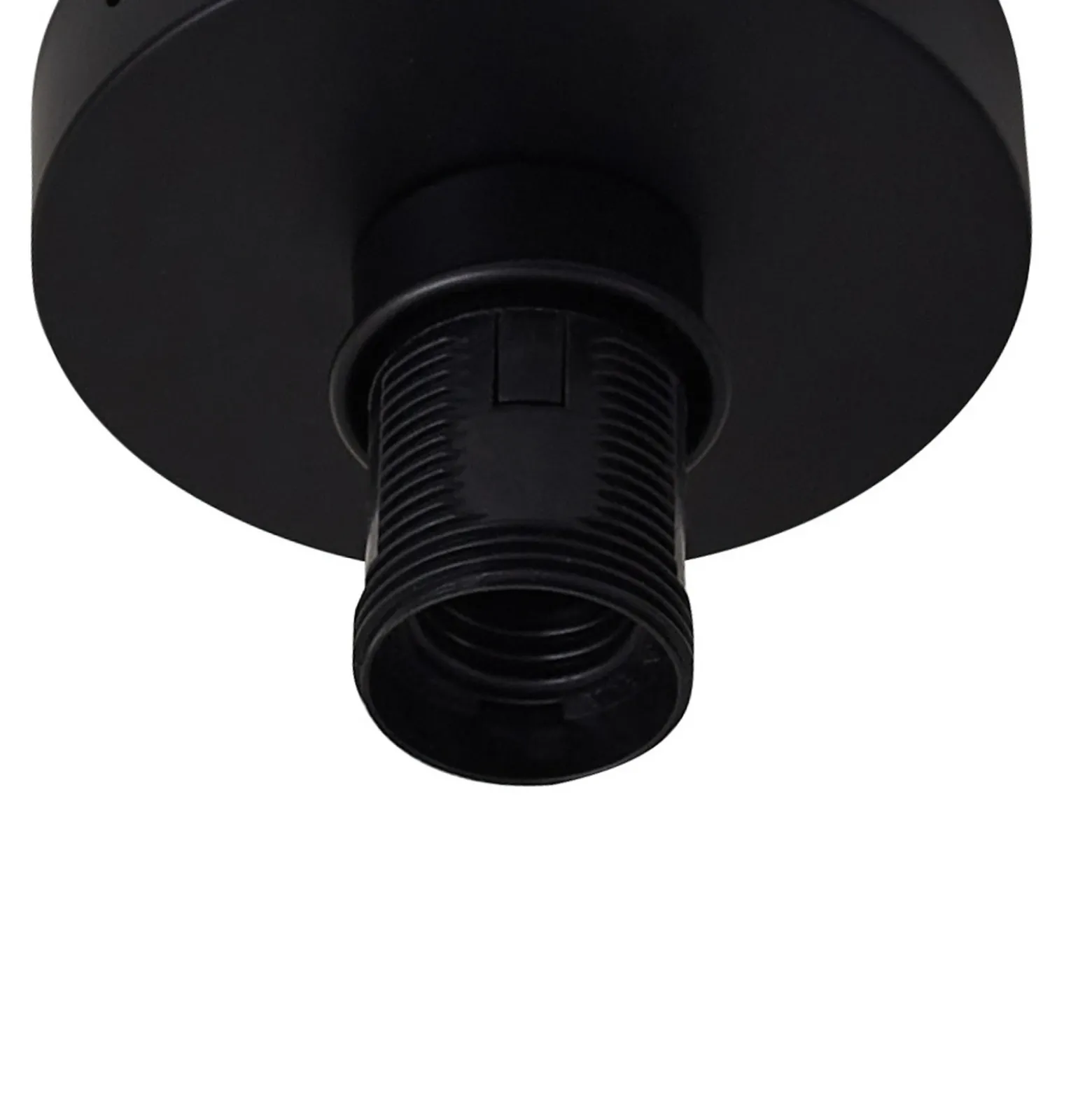 Aplique de pared Lucande Faelira, rosa/blanco, cerámica
