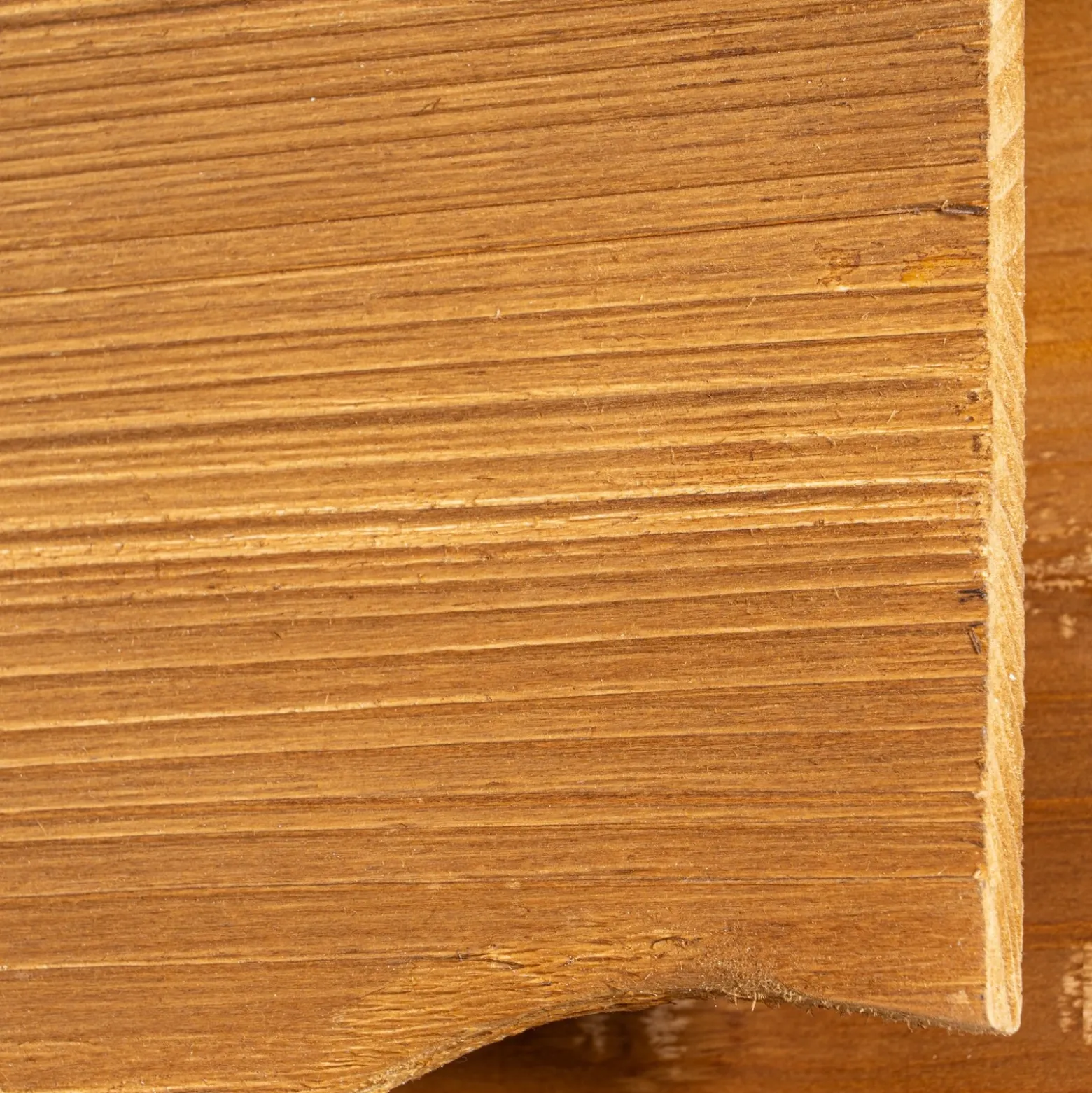 Aplique de pared Lucande Tarry, madera, ancho 45 cm, 2 x E14