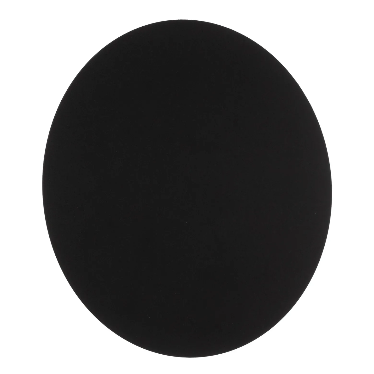 Aplique de pared Lunia New, negro, Ø 30 cm