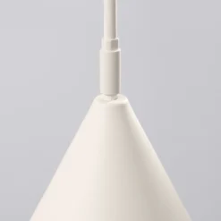Aplique de pared LYS, beige, Ø 14 cm, metal, enchufe, E14