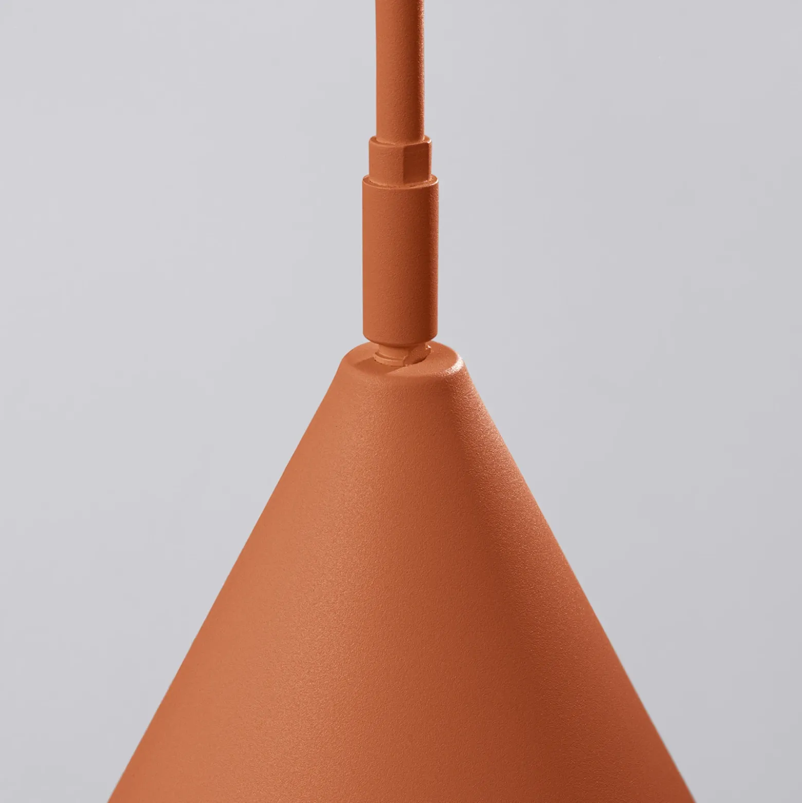 Aplique de pared LYS, ocre, Ø 14 cm, metal, enchufe, E14