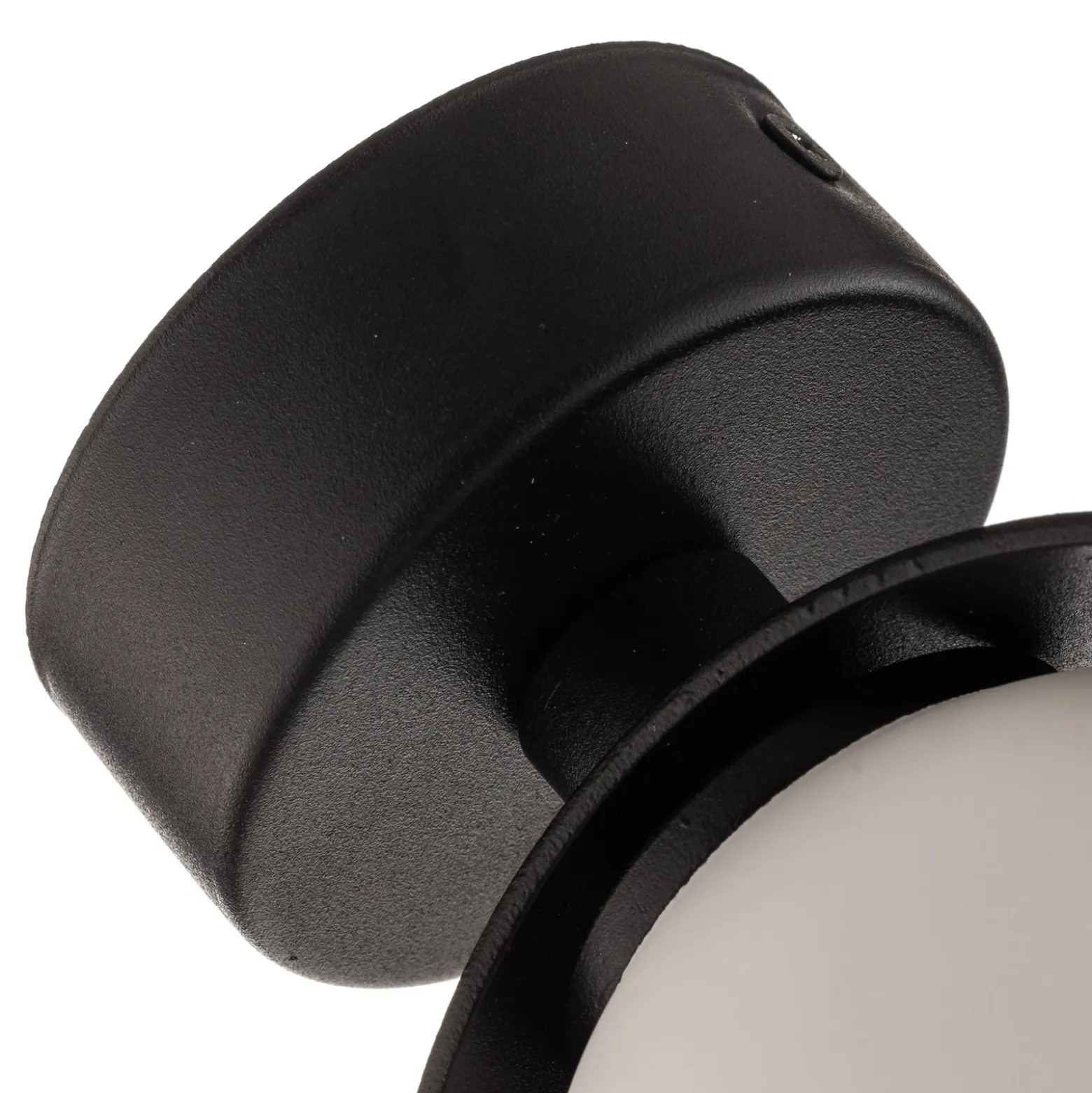 Aplique de pared Mado de acero, negro, 1 luz