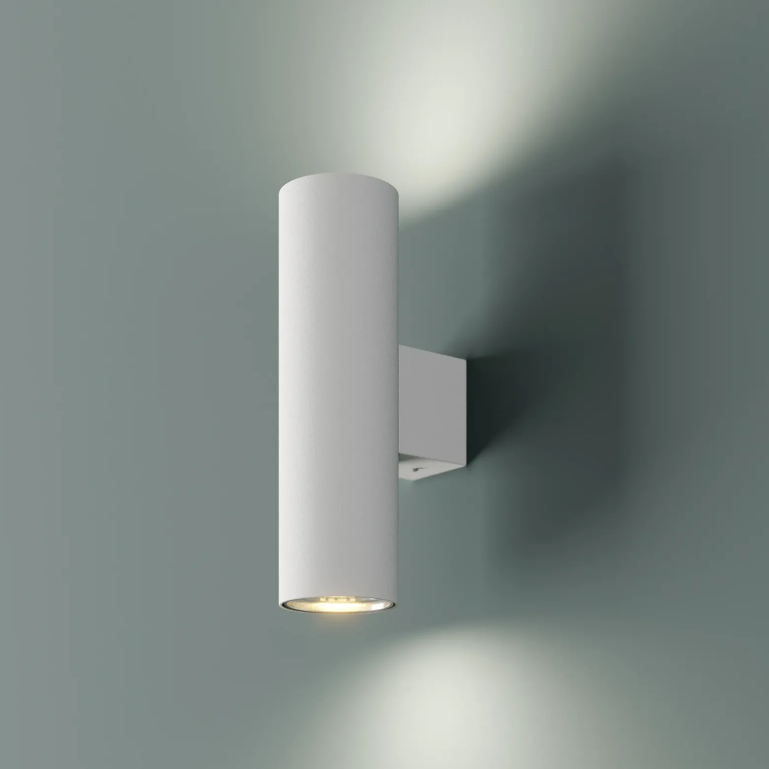 Aplique de pared Marion, 2 luces, blanco