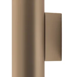 Aplique de pared Marion Plus, dorado, GU10, acero, altura 18 cm