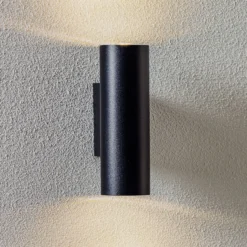 Aplique de pared Marley 2 luces negro