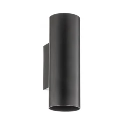 Aplique de pared Marley 2 luces negro