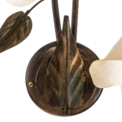 Aplique de pared Miranda 2 luces, bronce