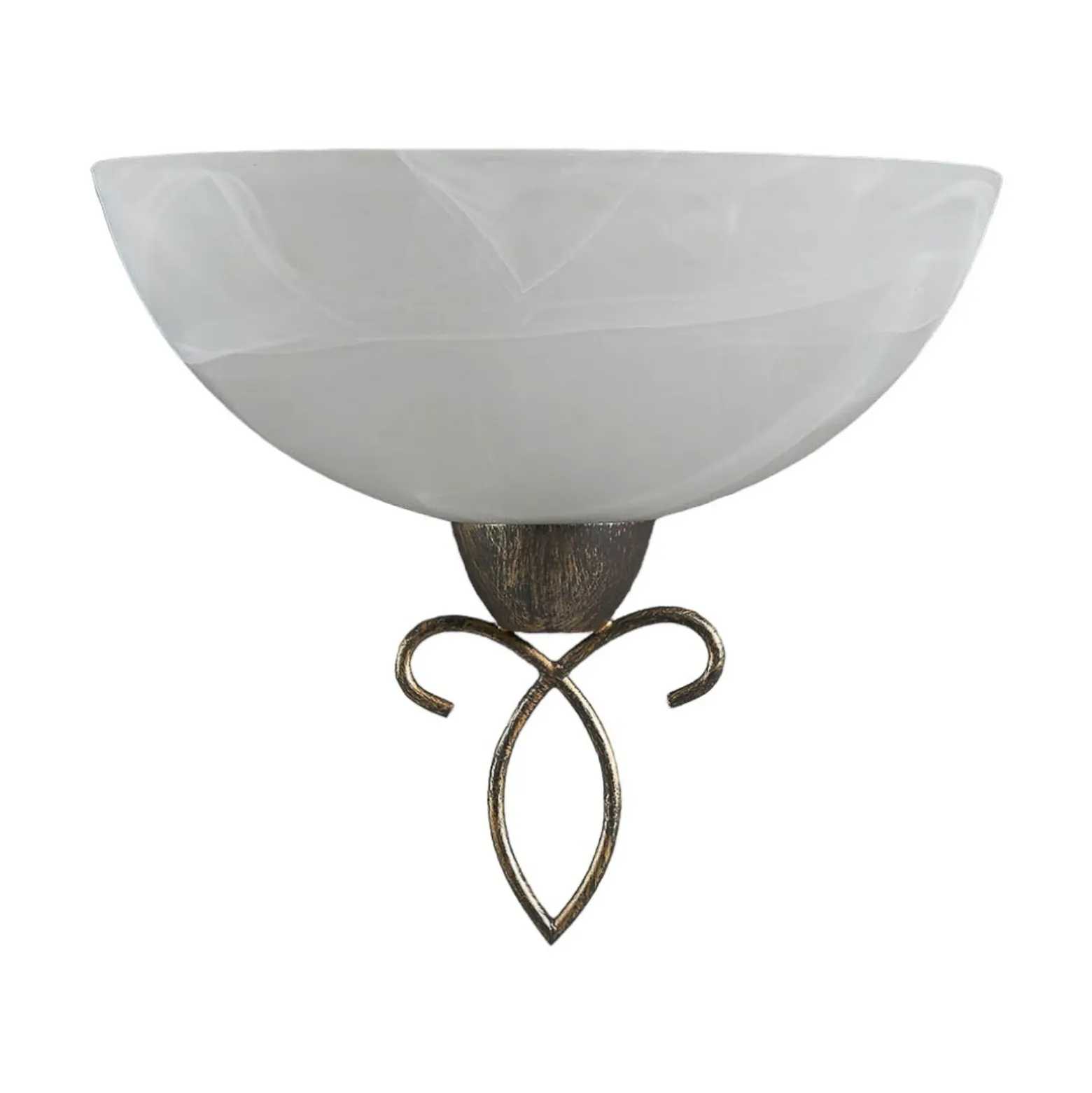 Aplique de pared Mohija de Lindby, 25 cm, negro/dorado, cristal, E27