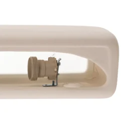 Aplique de pared Noris con luz hacia arriba y hacia abajo, de cerámica blanca