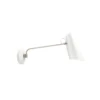 Aplique de pared Northern Birdy Swing, blanco/acero