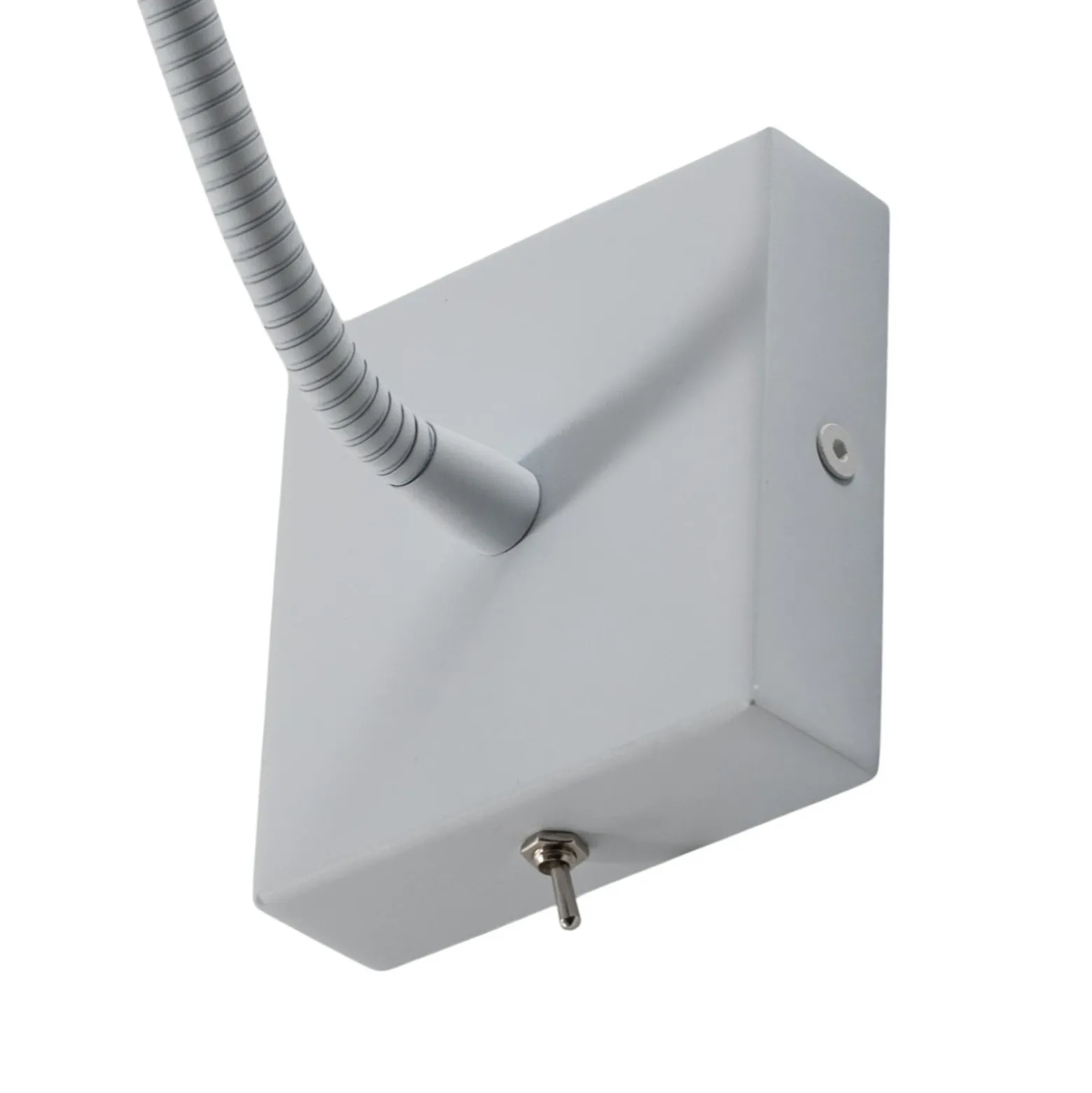 Aplique de pared Ojos, blanco, lámpara de lectura, ajustable, 33 cm, G9