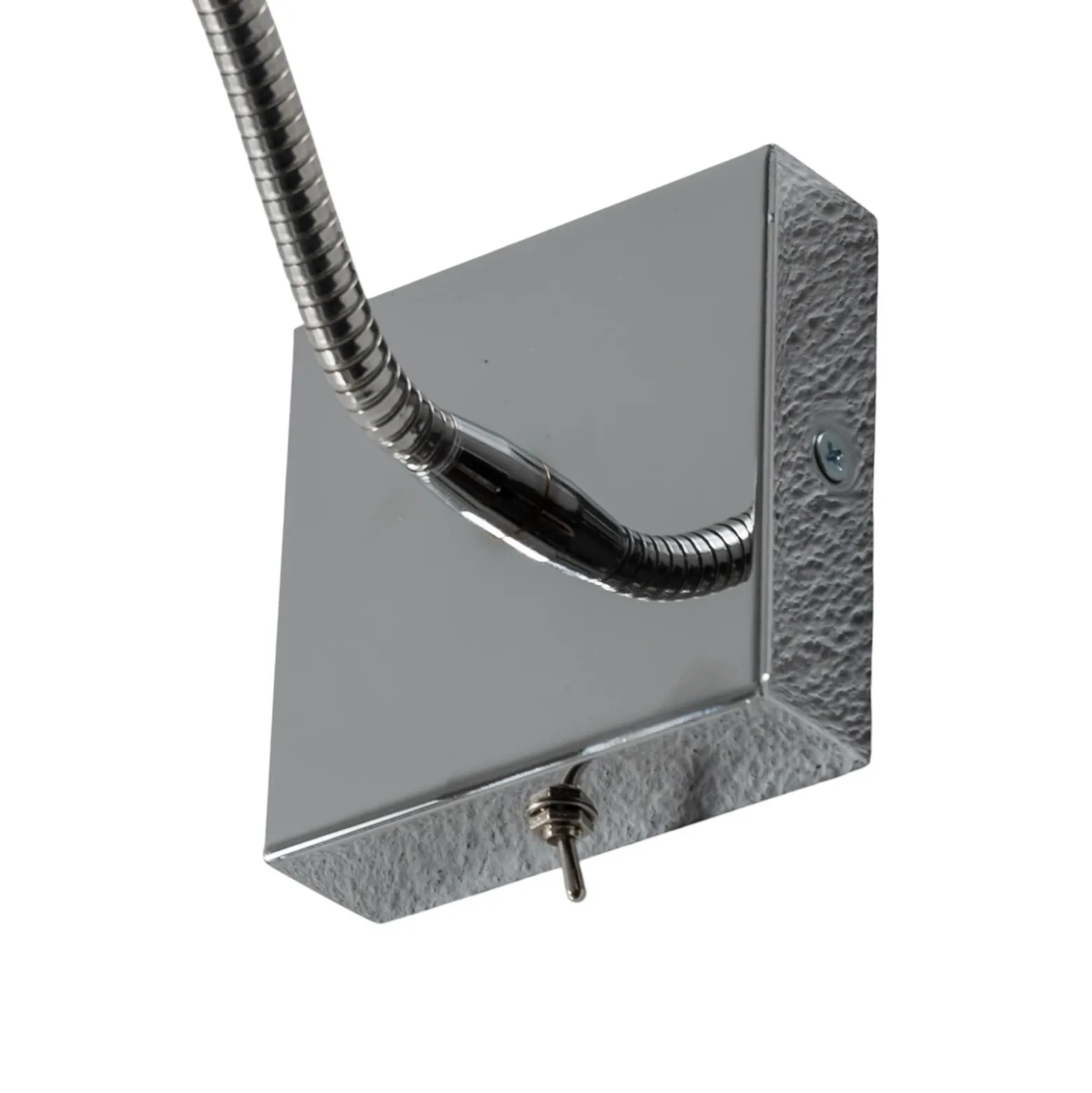 Aplique de pared Ojos, cromo, lámpara de lectura, ajustable, 33 cm, G9