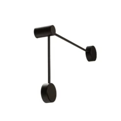 Aplique de pared Orbit II 20/40, negro, 2 luces