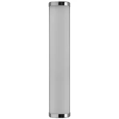 Aplique de pared OSRAM BATHROOM, cromada, longitud 46 cm, metal/vidrio, IP44