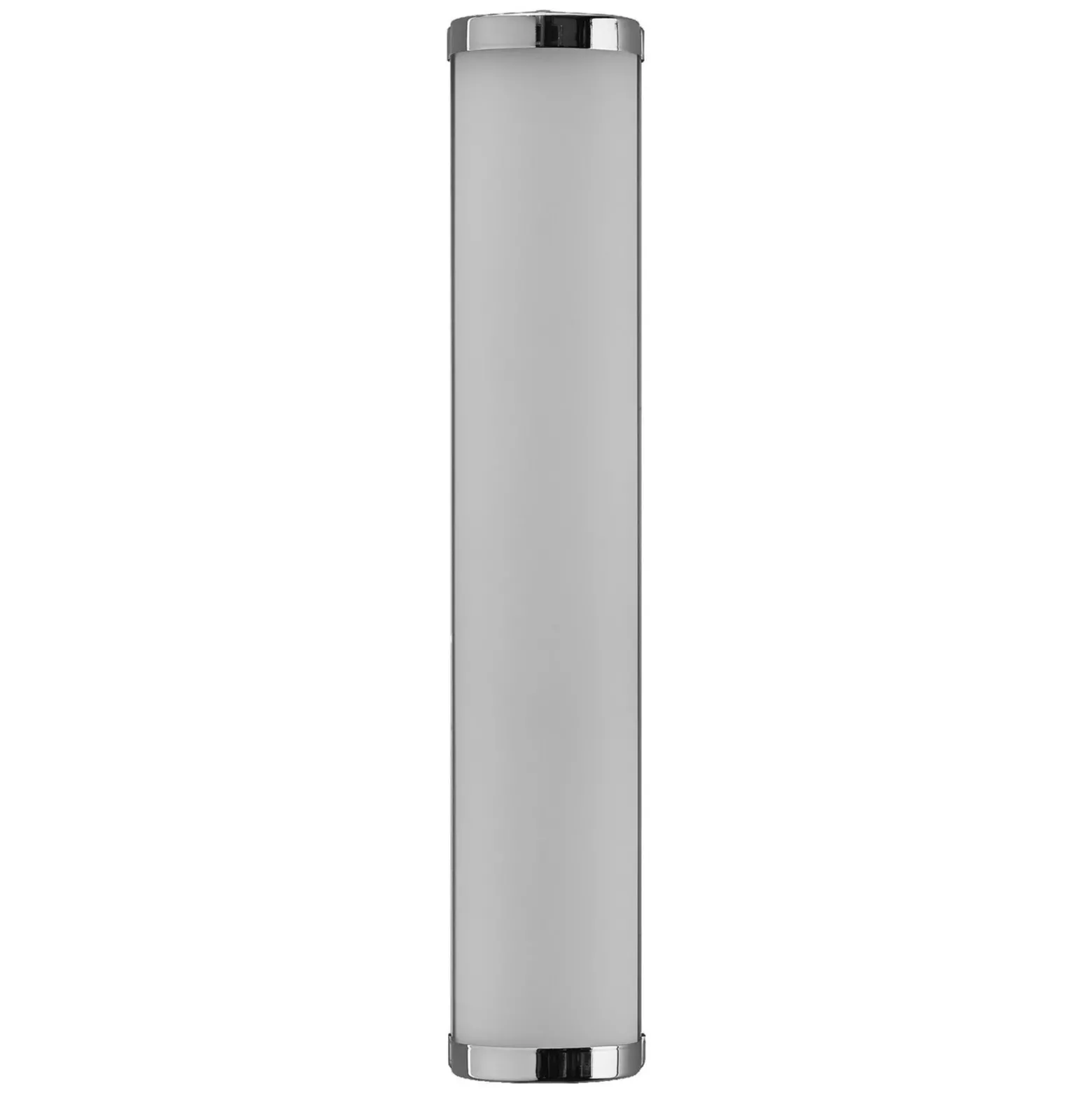Aplique de pared OSRAM BATHROOM, cromada, longitud 46 cm, metal/vidrio, IP44
