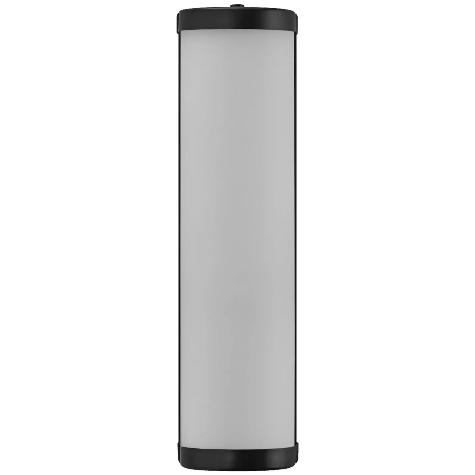 Aplique de pared OSRAM BATHROOM negro, longitud 32 cm, metal/vidrio, IP44