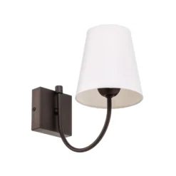 Aplique de pared Paro con pantalla textil