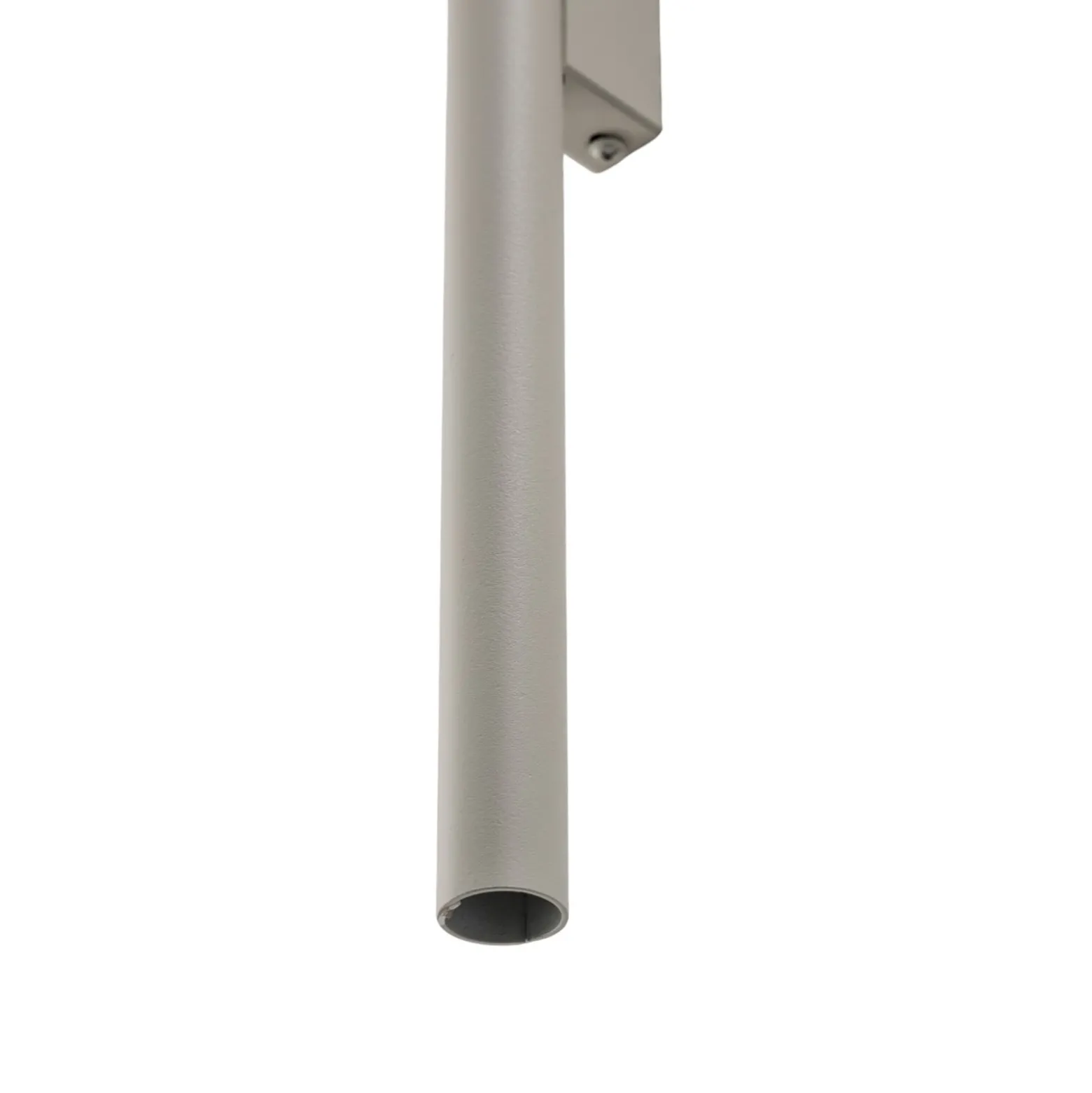 Aplique de pared Pastelo, beige, altura 20 cm, acero, 2 luces.