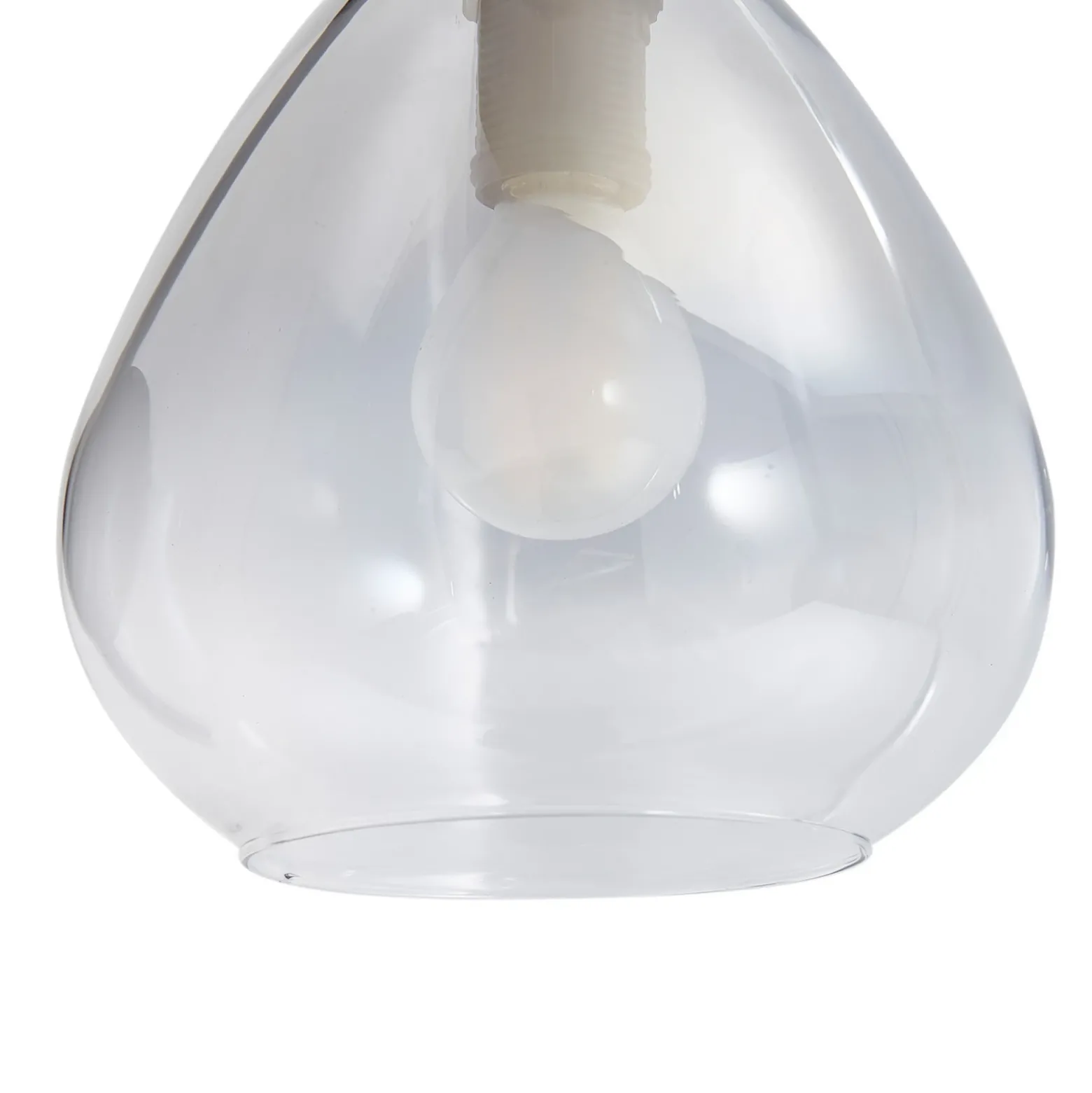 Aplique de pared Pendura de Lindby, Ø 15 cm, negro, cristal