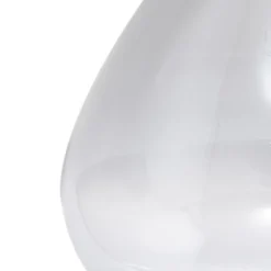 Aplique de pared Pendura de Lindby, Ø 15 cm, negro, cristal