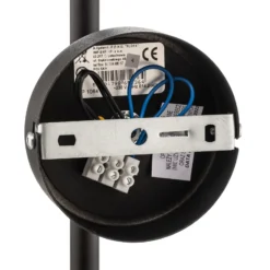 Aplique de pared Pure, 2 luces, negro, horizontal