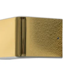 Aplique de pared Rauma, latón, ancho 20 cm