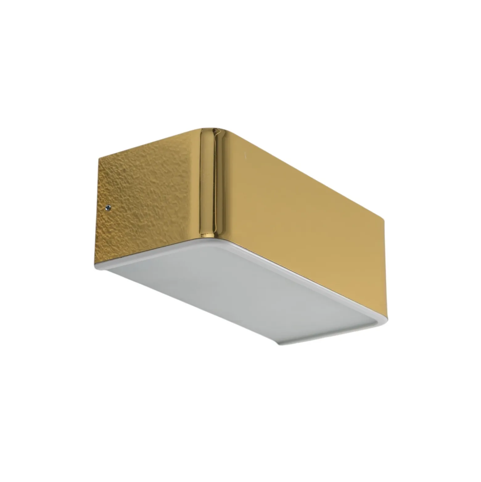 Aplique de pared Rauma, latón, 20 cm de ancho