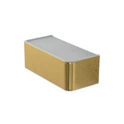 Aplique de pared Rauma, latón, 20 cm de ancho