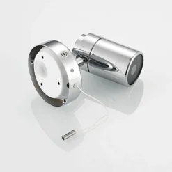 Aplique de pared Remilan de Lindby, cromo