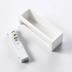Aplique de pared Santino de Lindby, 22 cm, yeso, G9, se puede pintar