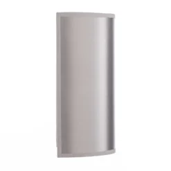 Aplique de pared satinado en atlas, plata/oro