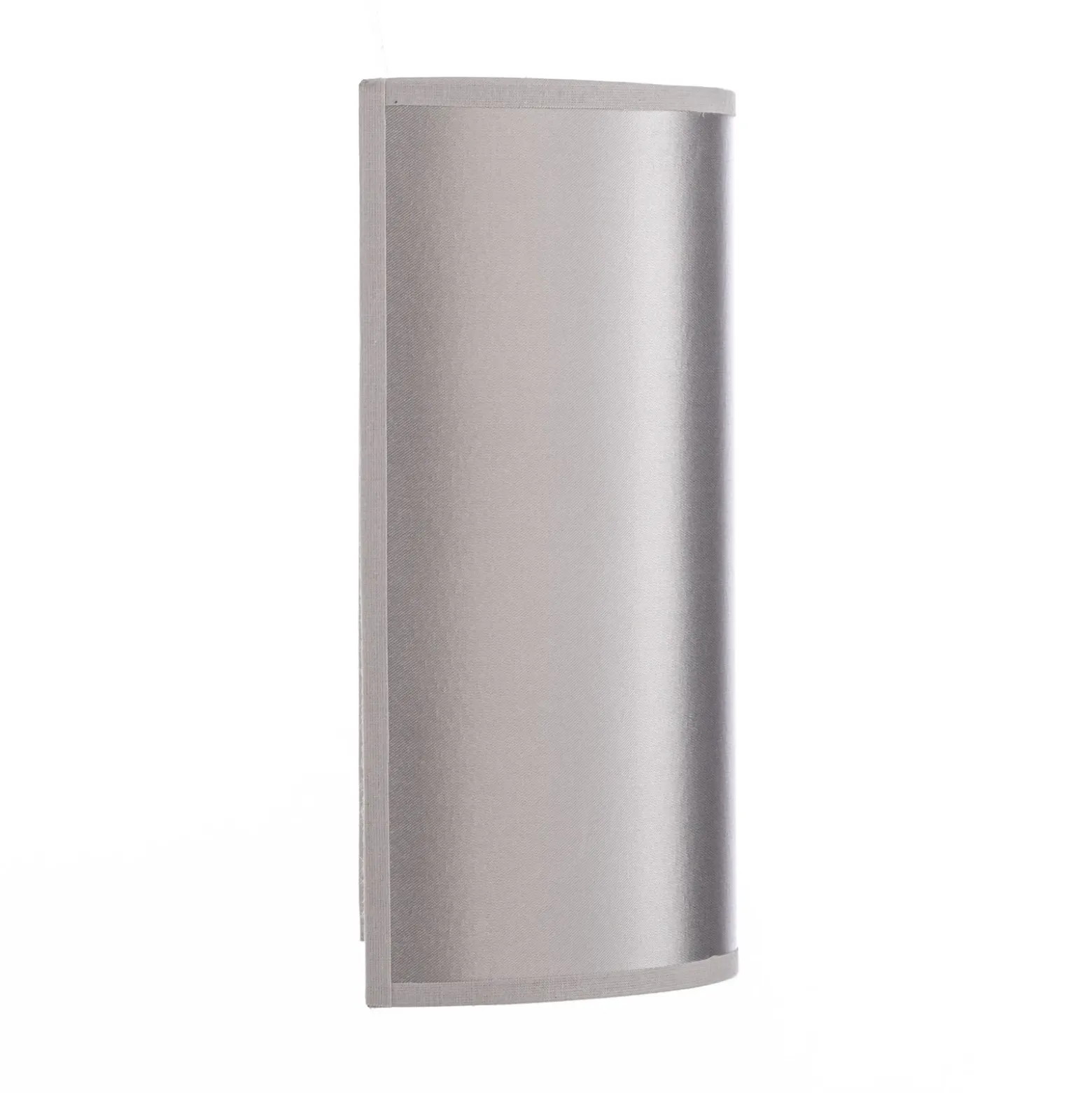 Aplique de pared satinado en atlas, plata/oro