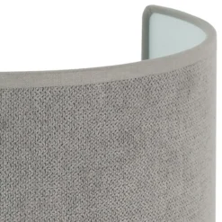 Aplique de pared Semi Circle, Soro, gris, E27