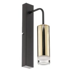 Aplique de pared Shine, dorado