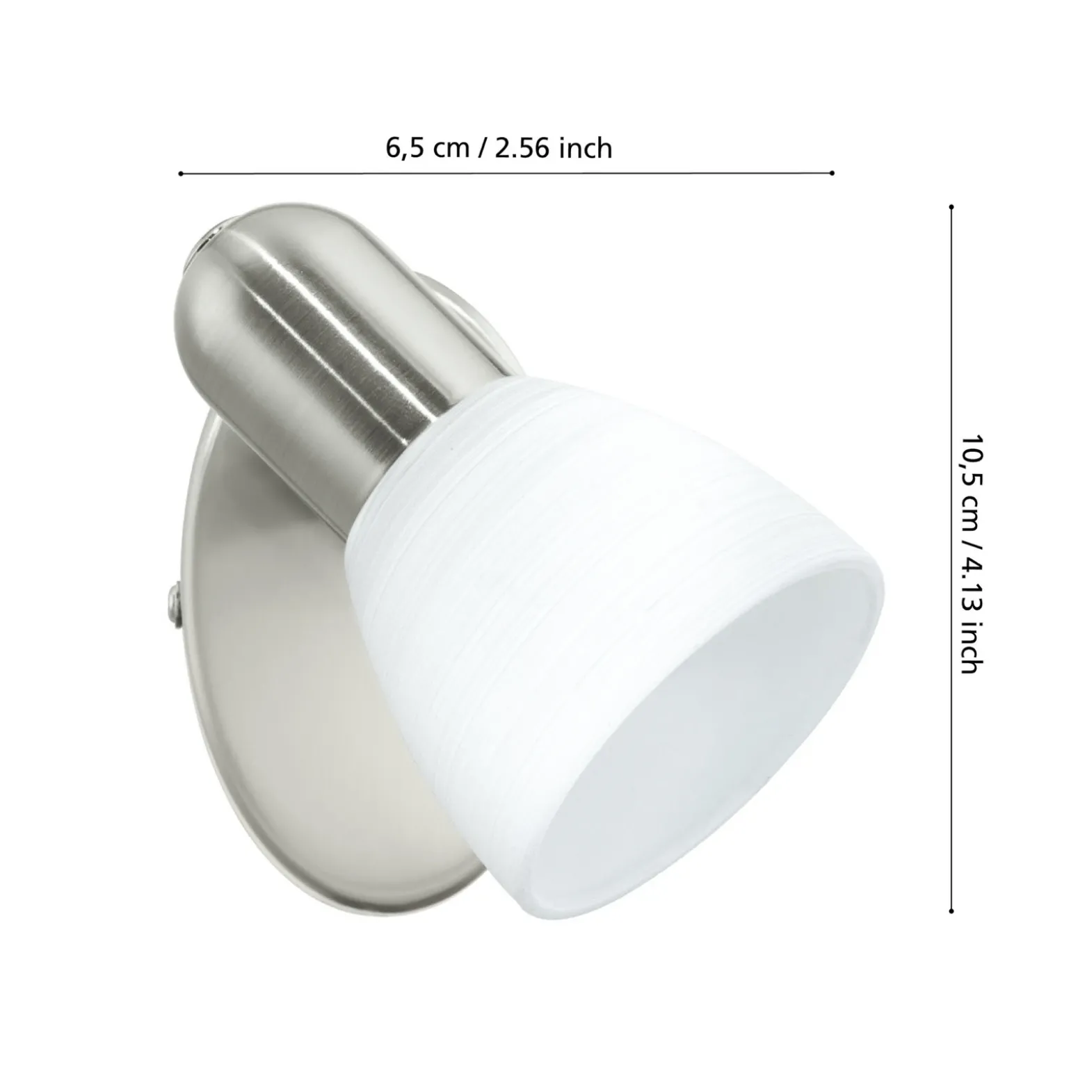 Aplique de pared singular Dake