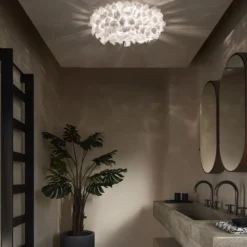 Aplique de pared Slamp Clizia Mama Non Mama blanca Ø53cm