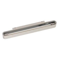 Aplique de pared Soft, 60 cm de ancho, blanco, aluminio, G13