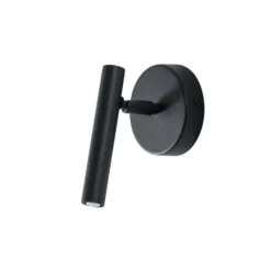 Aplique de pared Sopel, antracita, 1 luz, acero, altura 15 cm