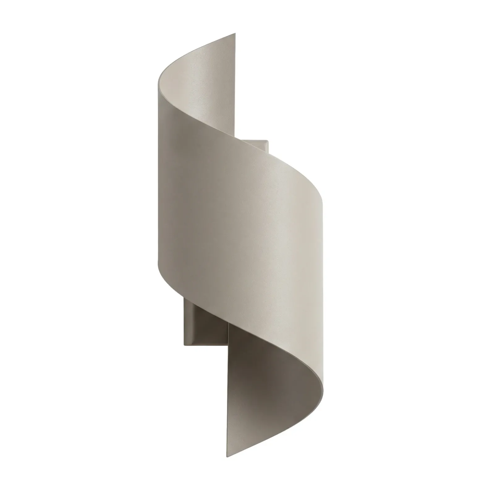 Aplique de pared SPINER, beige, altura 30 cm, metal, G9