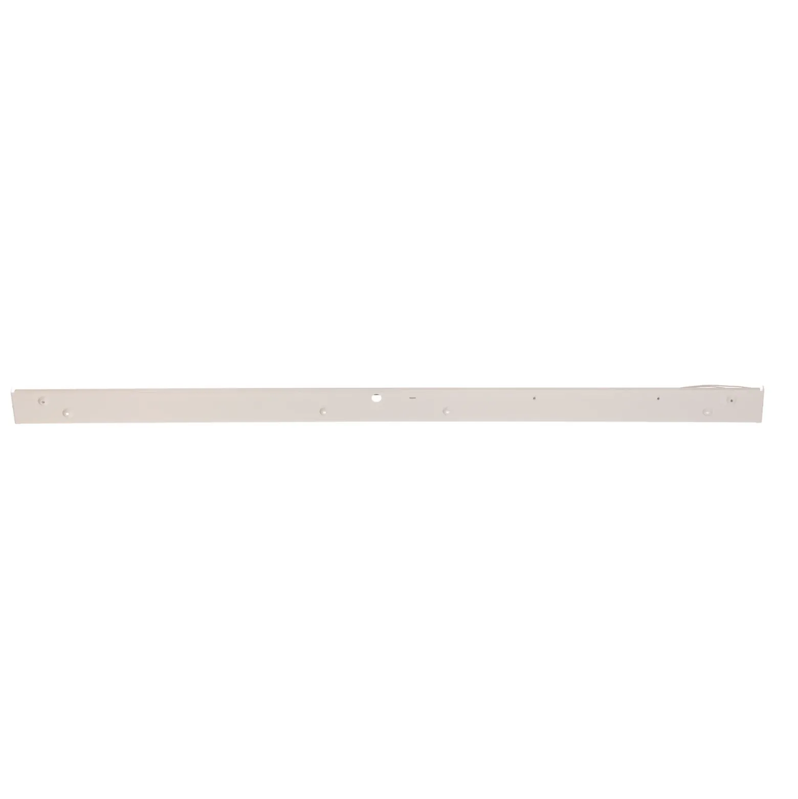 Aplique de pared Straight L, 122 cm, blanco