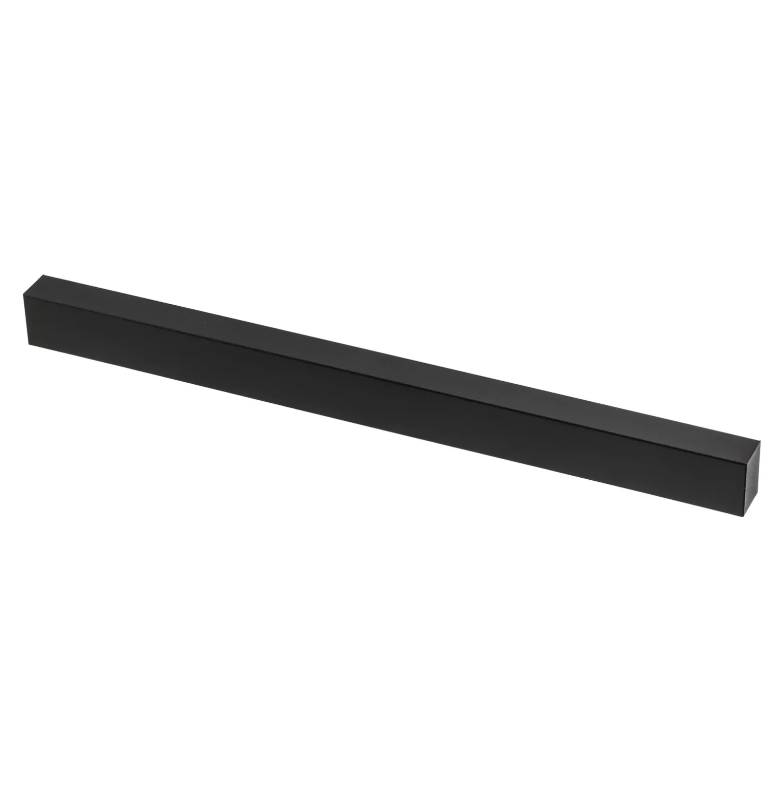 Aplique de pared Straight M, 92 cm, negro