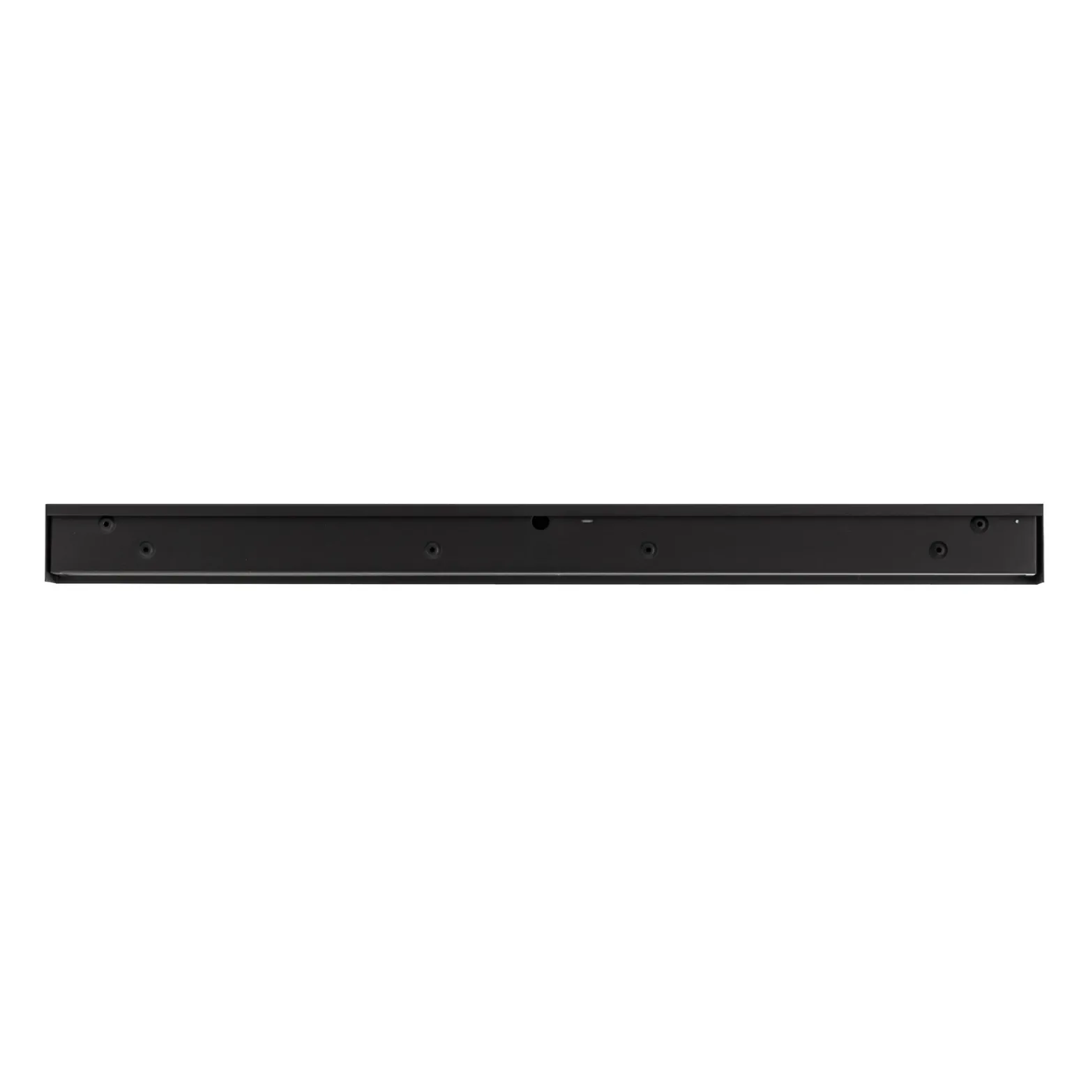 Aplique de pared Straight M, 92 cm, negro