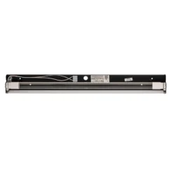 Aplique de pared Straight S, 62 cm, negro
