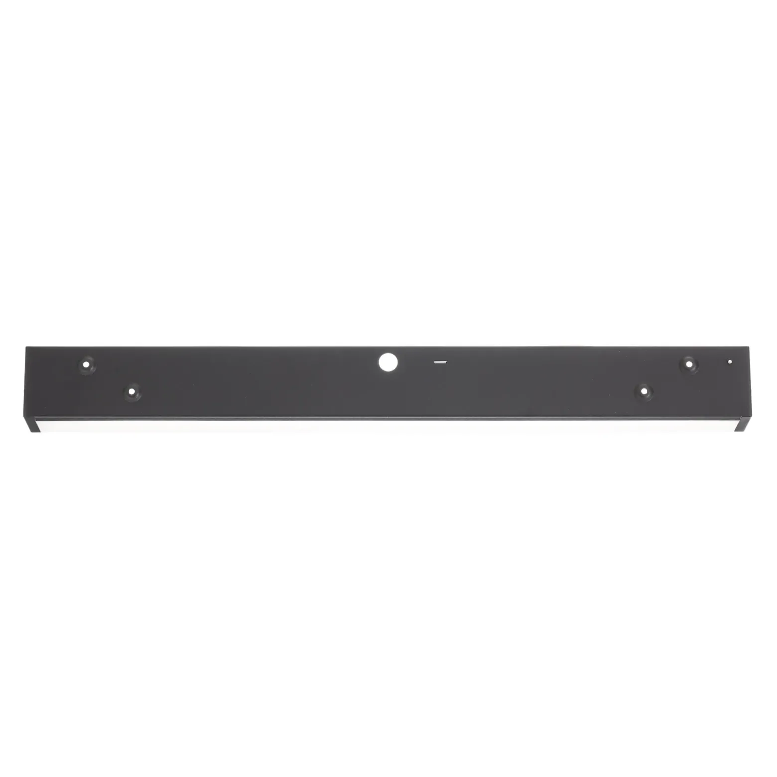 Aplique de pared Straight S, 62 cm, grafito